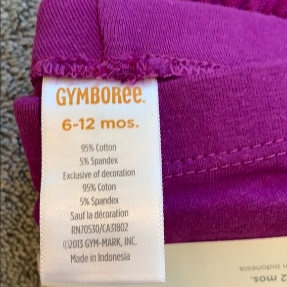 NWT Gymboree purple leggings (6-12 months) - Picture 6 of 6
